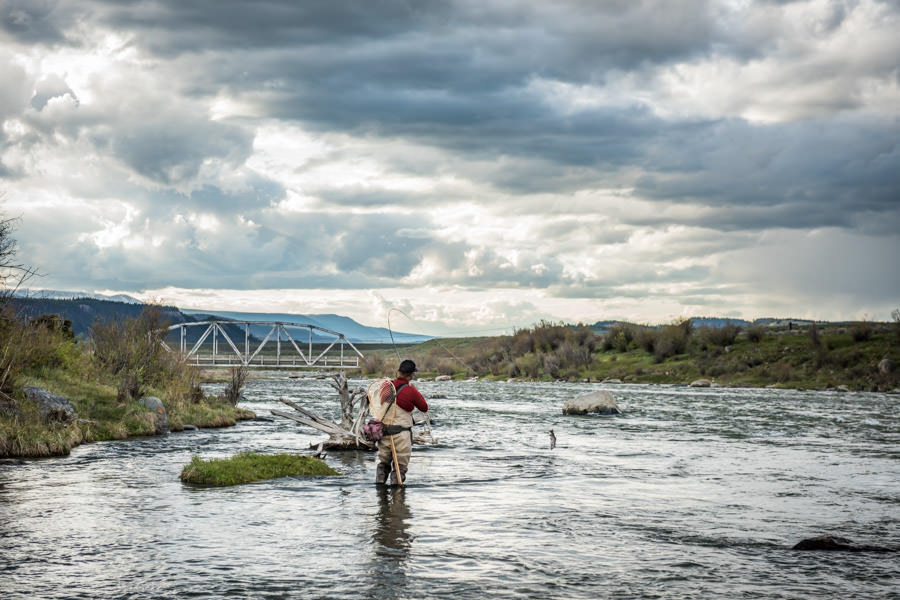 The Upper Madison fishes well throughout the Month of May