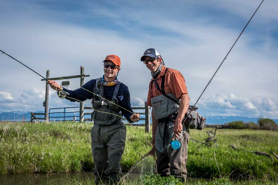 montana guided creek fishing