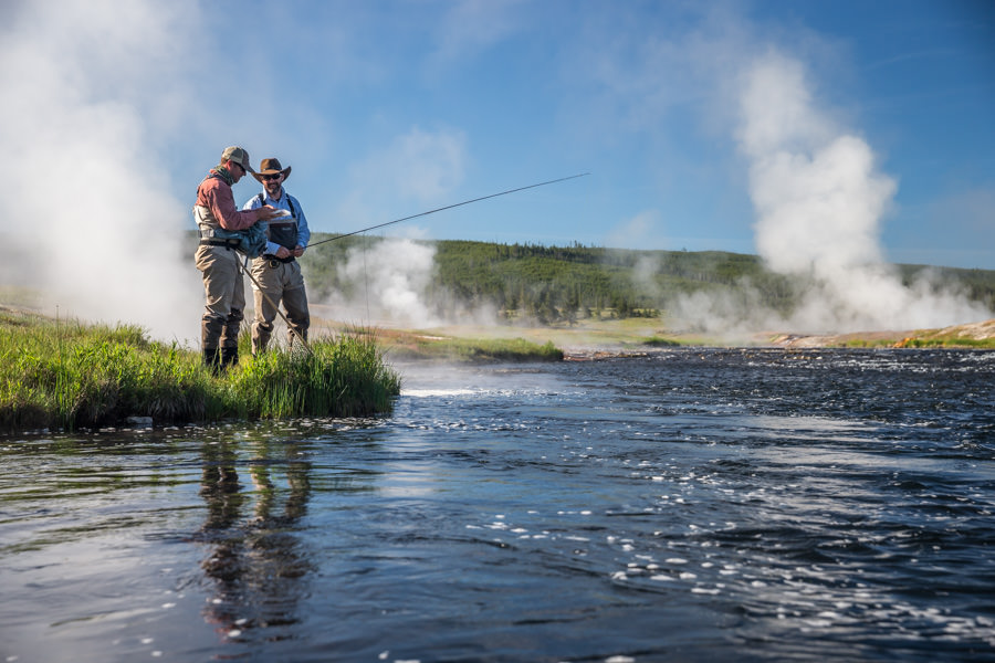 yellowstone national park fly fishing guides firehole river fly fishing