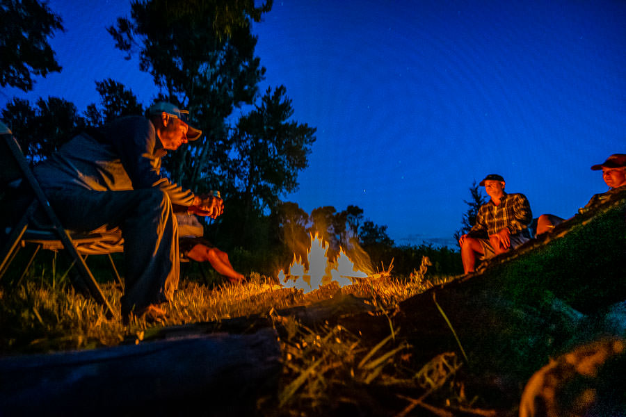 Montana river camping, all inclusive river camping