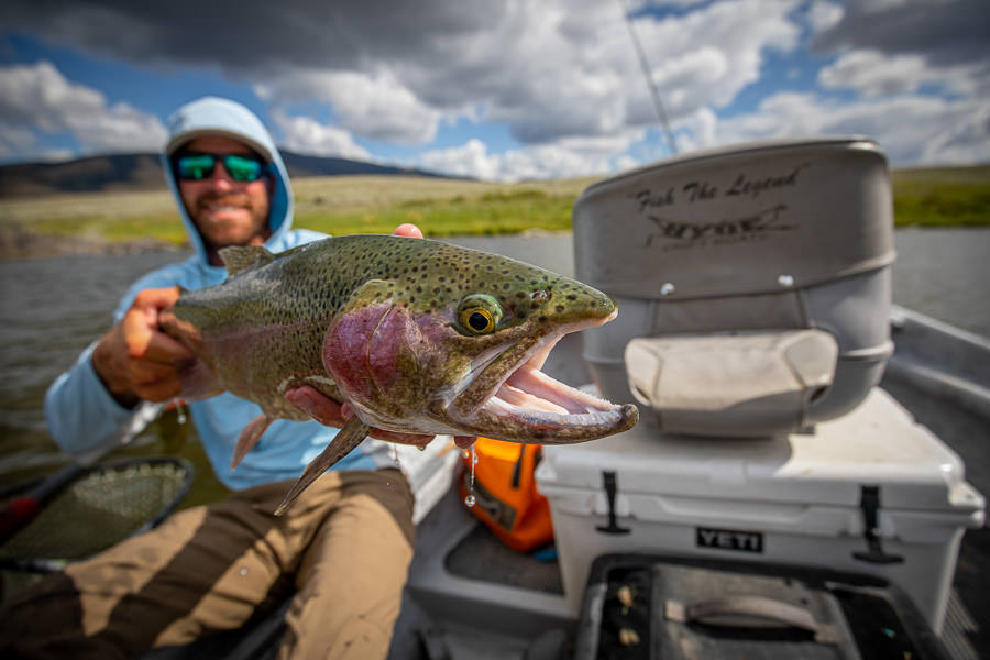 " Stalking targets and making precise casts to large trout. While sight fishing for large trout with streamers can be exciting, by June the first brood of callibaetis mayflies start to hatch and can lead to some exceptional dry fly fishing as well."