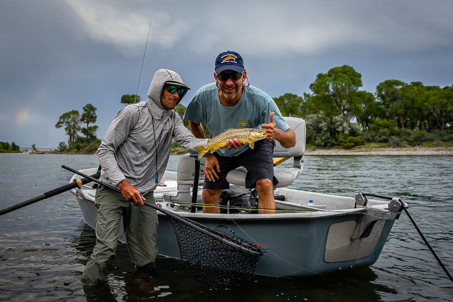 Montana river camping, guided fly fishing