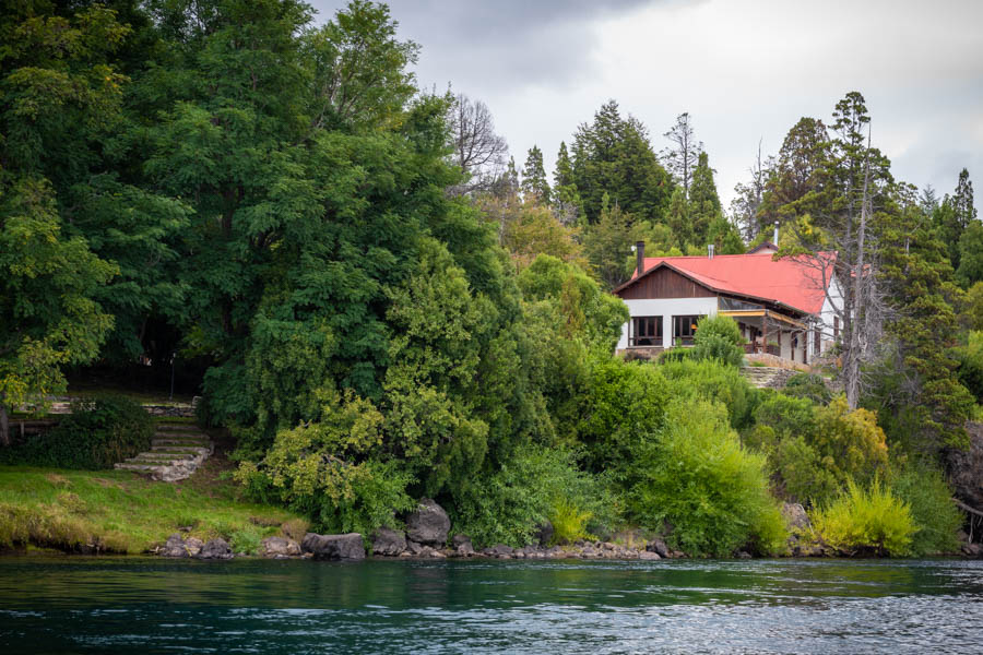 El Encuentro Lodge and Brook Trout Basecamp Trip Report El Encuentro Lodge rests on the banks of the Rio Futaleufu
