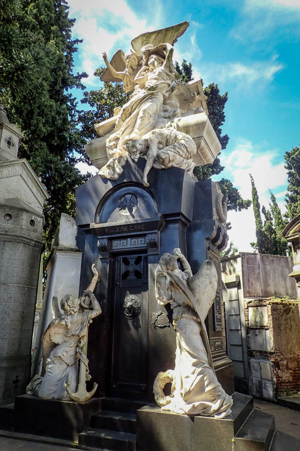 A trip to Recoleta Cemetery in Buenos Aires is a must for any visitor to the city