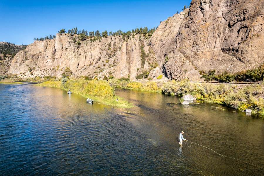 Wade fishing Missouri