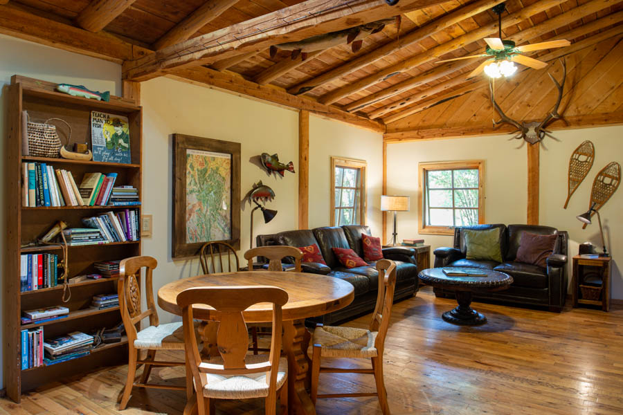 Bunkhouse living room 2 Boulder River Outpost