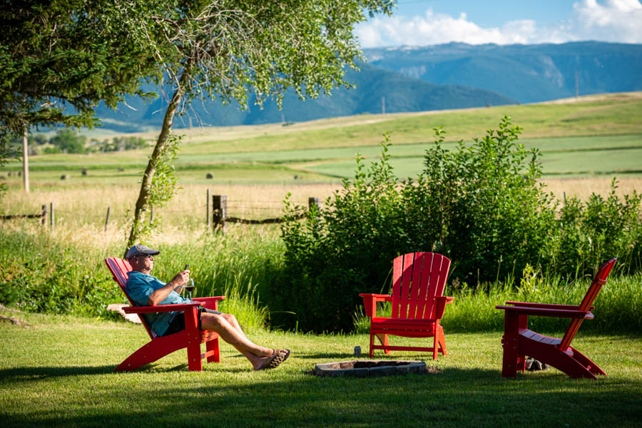 Enjoying the evening Outpost