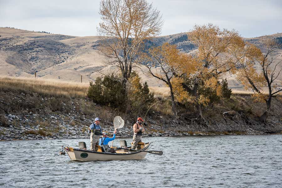 Floating Yellowstone River