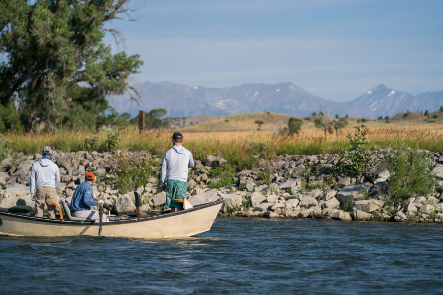 Floating Yellowstone River