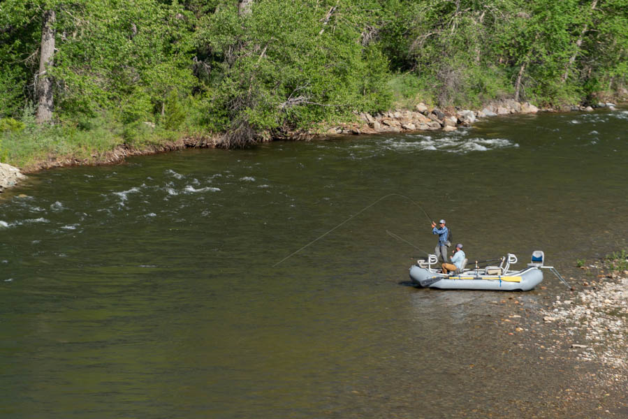 Hooked up on the Boulder River