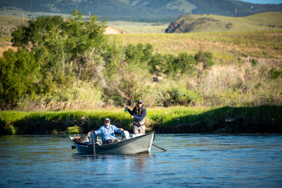 The Jefferson provides opportunities for enjoyable trout fishing after flows clear following spring runoff