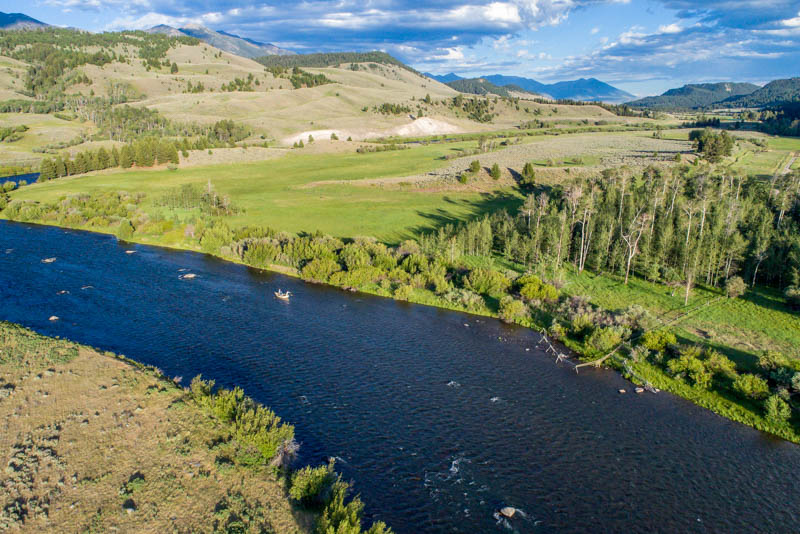 Float fishing the upper reaches of the Madison River