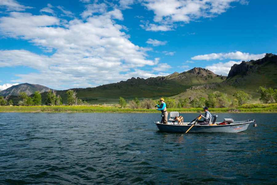 The Missouri is a tailwater allowing for stable flows throughout the season The Missouri is a tailwater allowing for stable flows throughout the season
