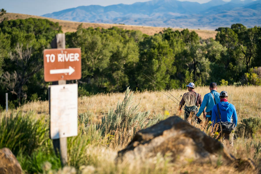 Western scenery abounds on the Ruby River