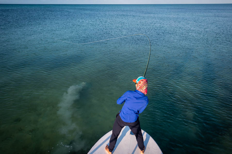 Fishing for bonefish Fishing for bonefish