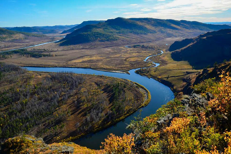 Mongolia float fishing