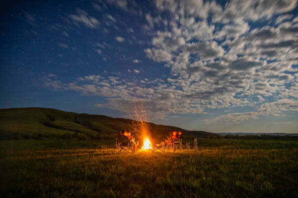 camping in Mongolia