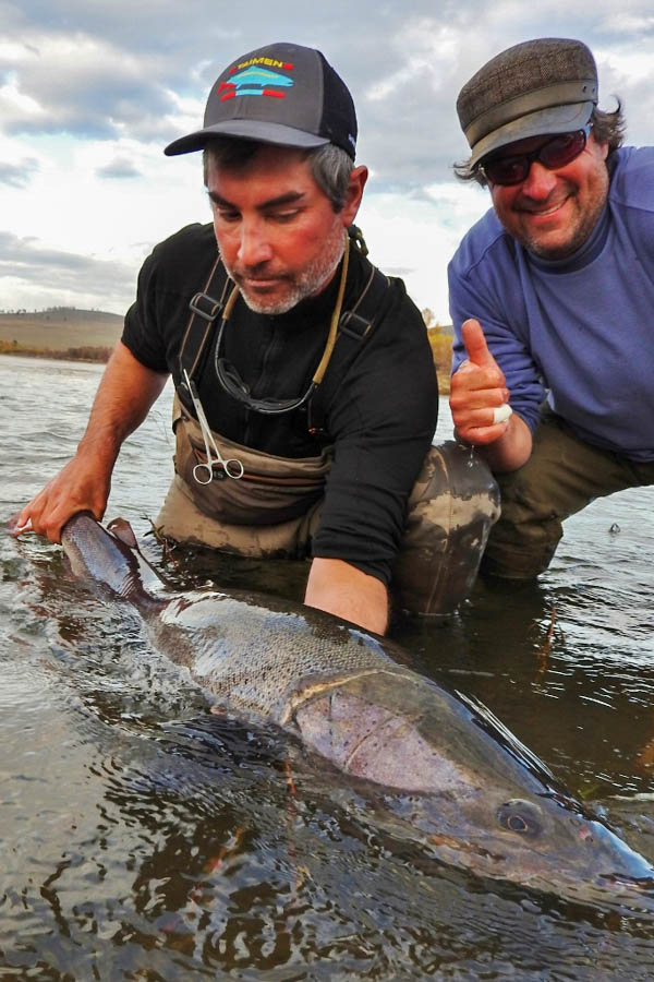 Taimen fishing