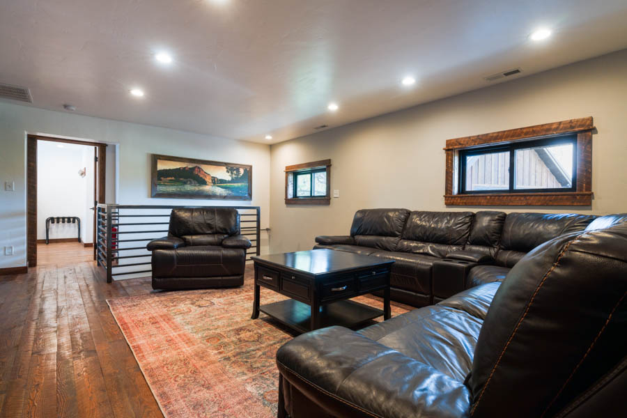 Missouri Cliffs media room