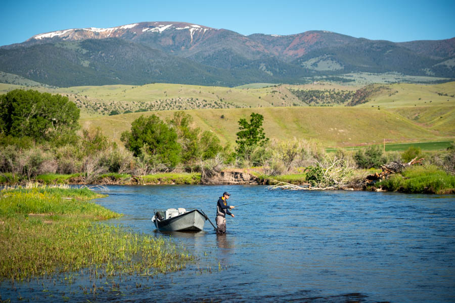 Fishing the Jefferson River