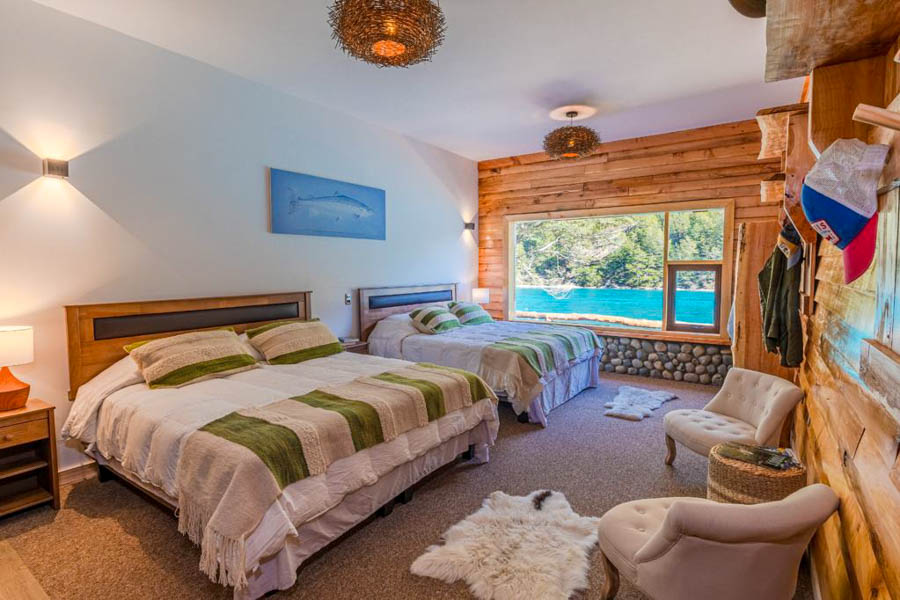 Lodge room in Patagonia