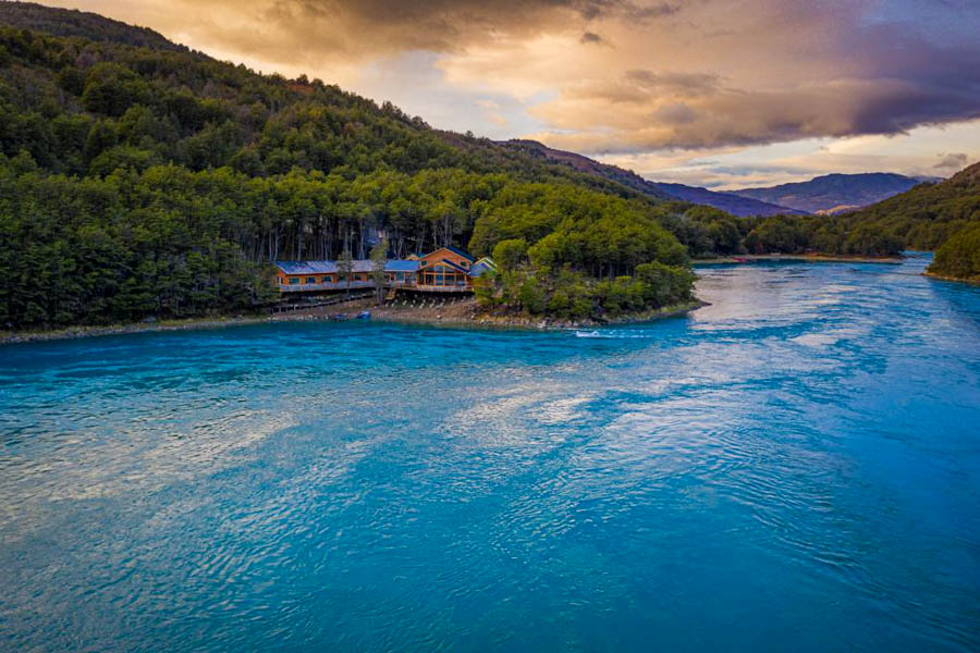 Patagonia Baker Lodge in Chile