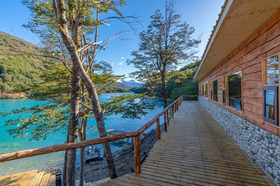lodge deck at Baker