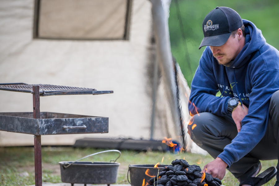 River camp dutch oven