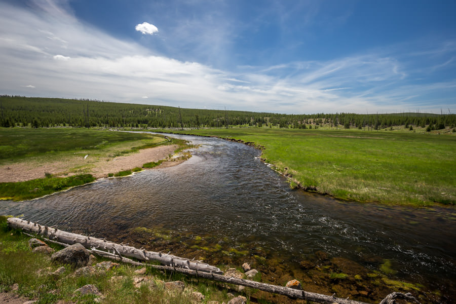 fishing Yellowstone
