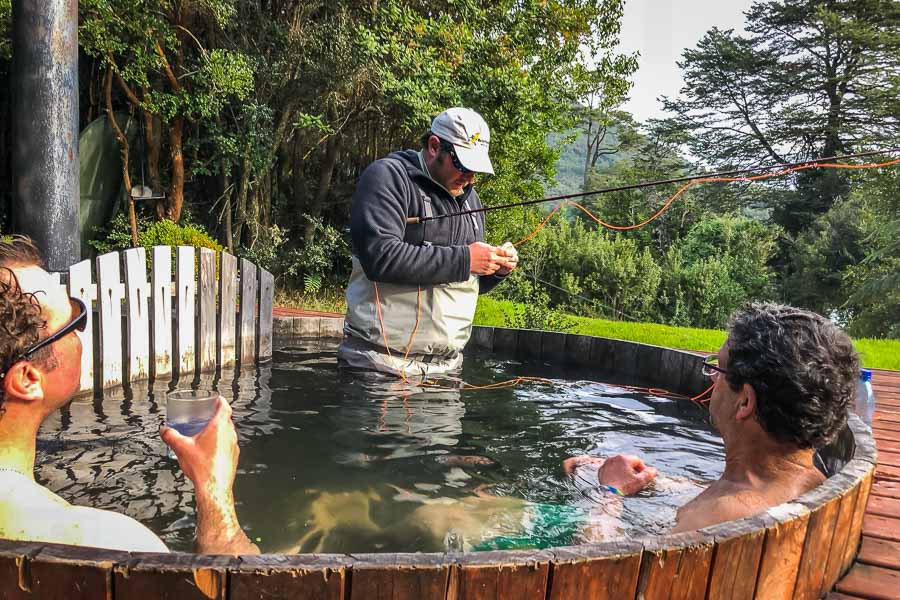 Luxury fly fishing trips in Chile