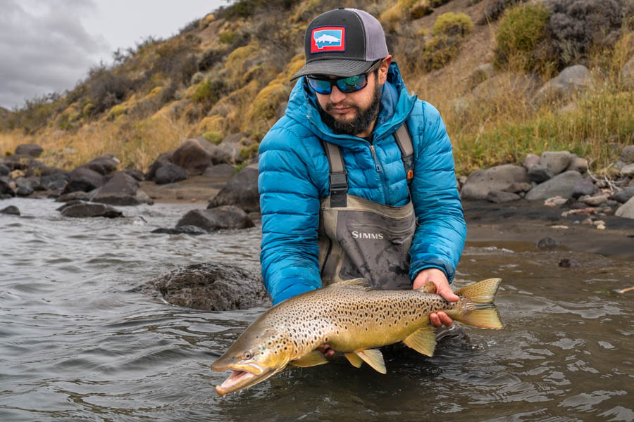 Fly fishing in Chile at best lodge