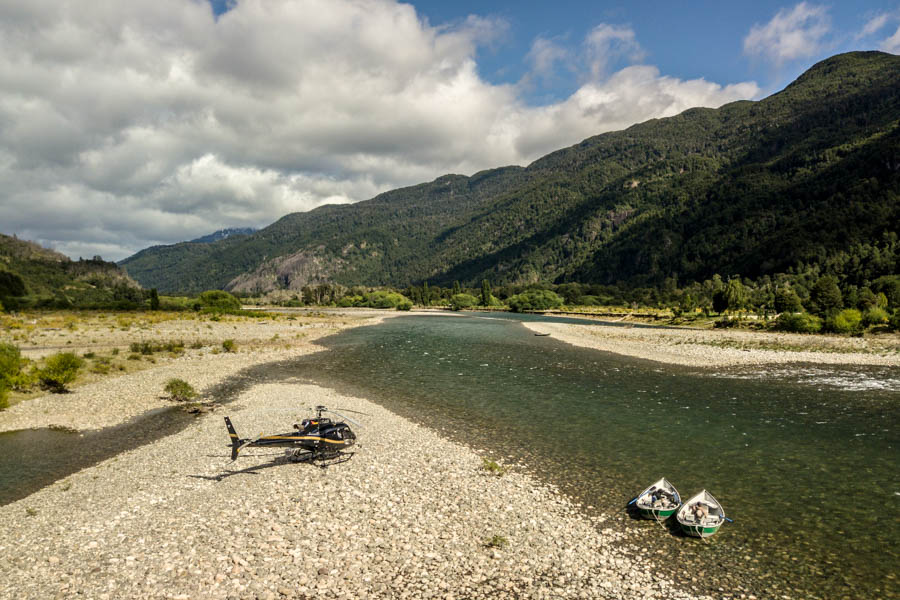 Lodge for Chile fly fishing trip