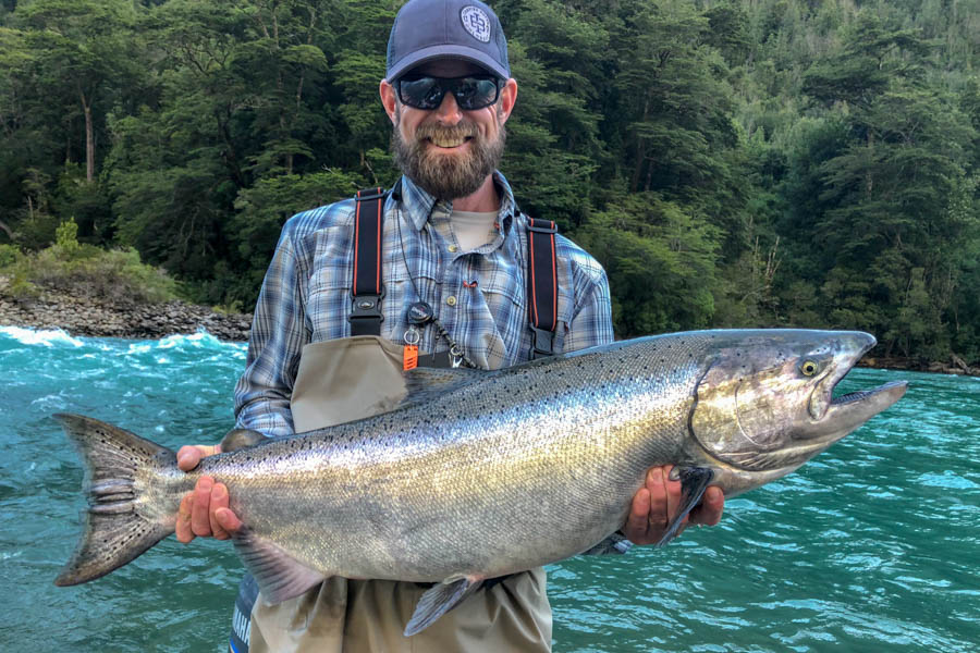 Rio Palena fly fishing lodge