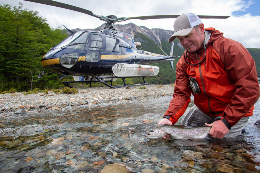 Lodge for Chile fly fishing trip