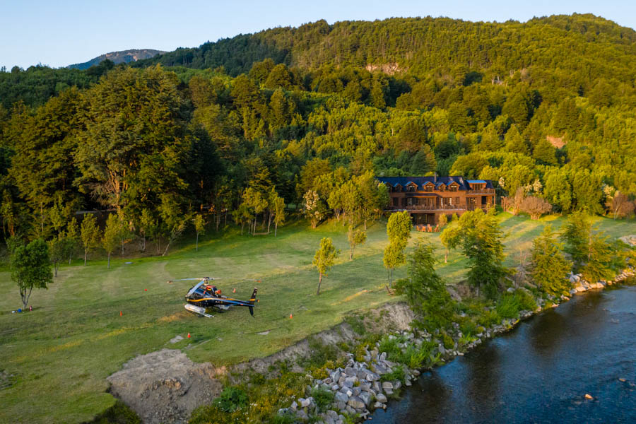 Rio Palena fly fishing lodge
