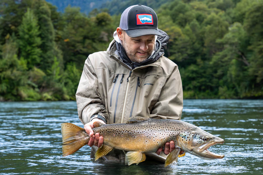 Trophy trout fishing in Patagonia