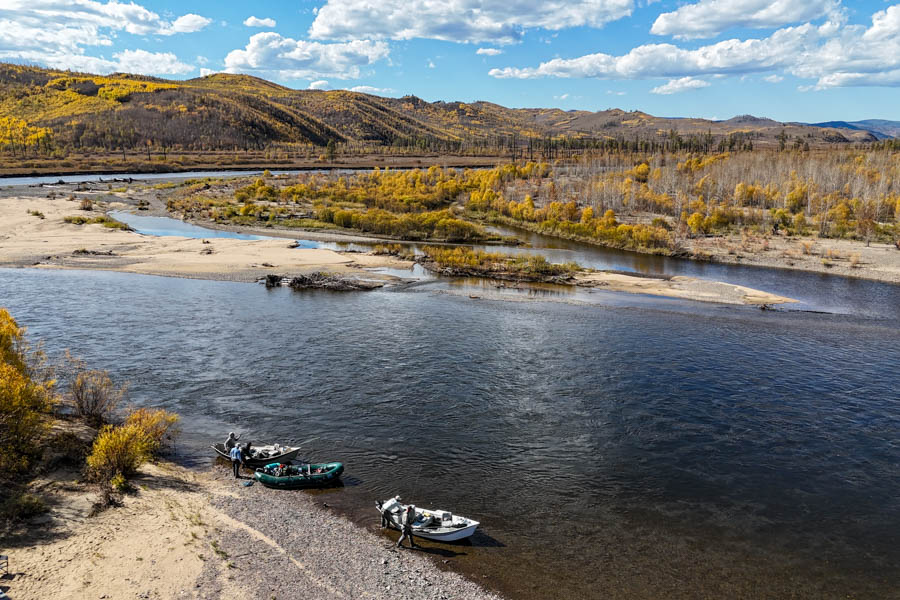 Mongolia fly fishing trips with Montana Angler