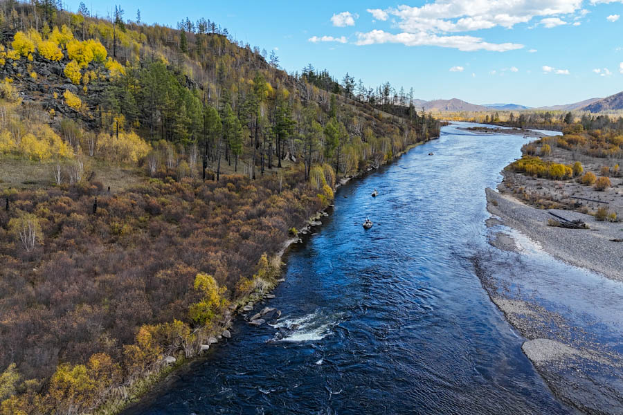 Mongolia fly fishing trips with Montana Angler