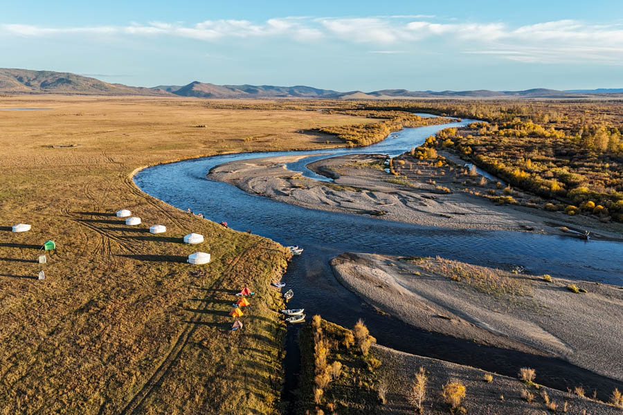 Fishing in Mongolia with Montana Angler