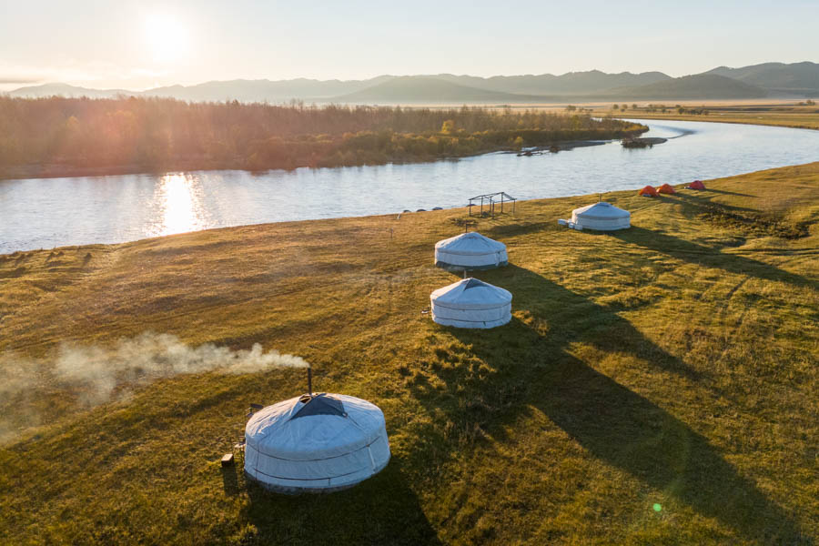 Mongolia River camp