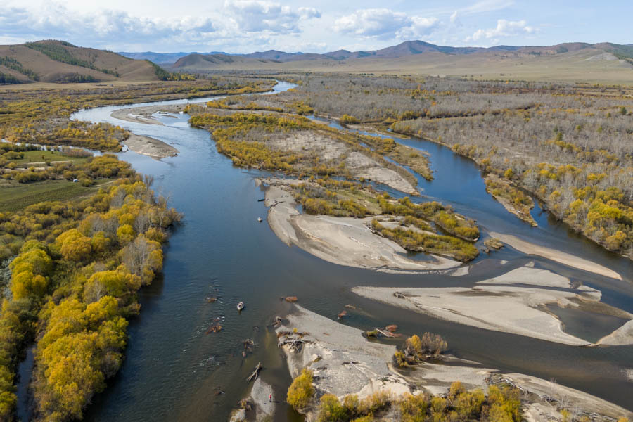 Mongolia fly fishing trips with Montana Angler