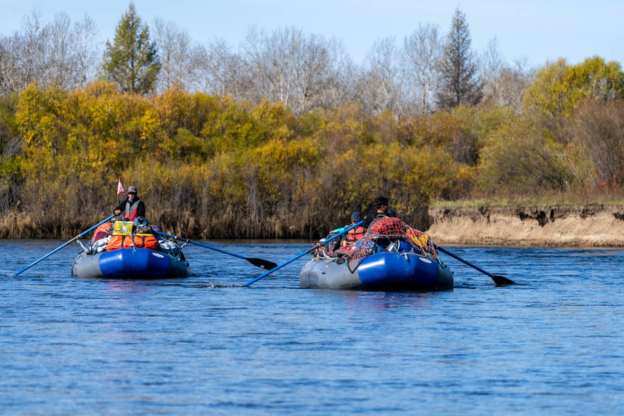Floating and camping trip in Mongolia for taimen