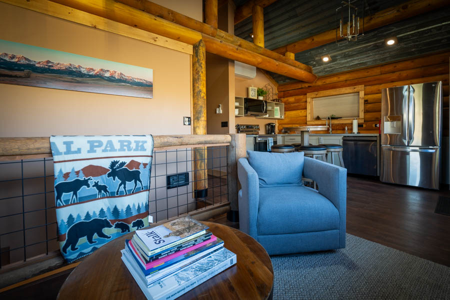 Big Bear Cabin Sitting Area Big Bear Cabin