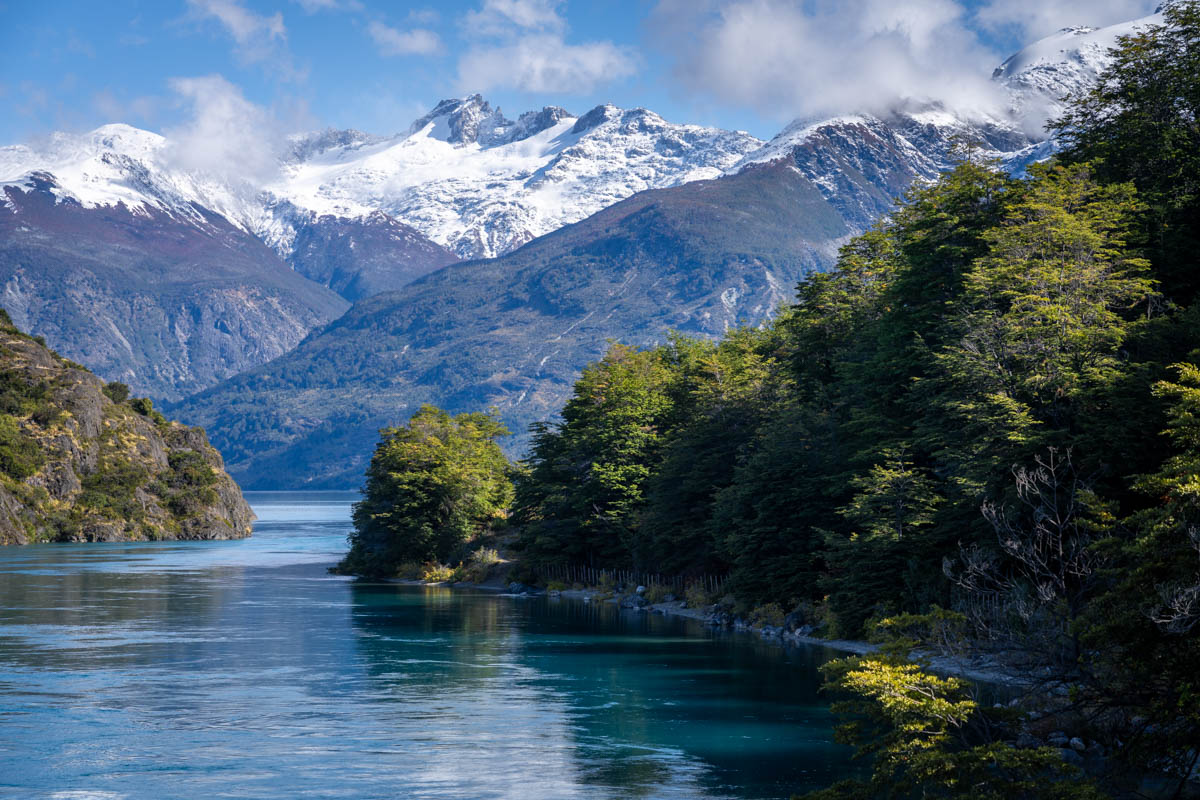 Patagonia Baker Lodge is home to some majestic scenery.