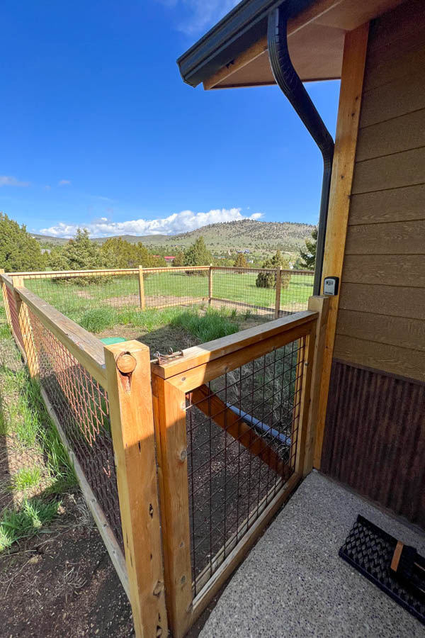 Little Juniper back yard Virginia city vacation rental