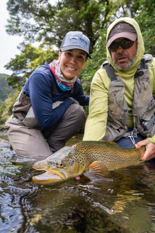 Nice Brown Trout in New Zealand Nice Brown Trout in New Zealand