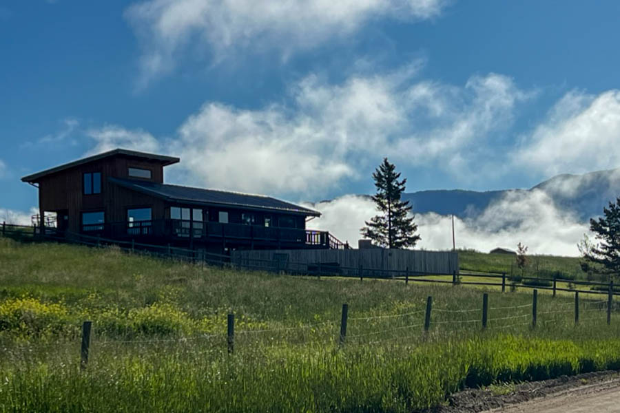 Fox Den outside Ennis MT home