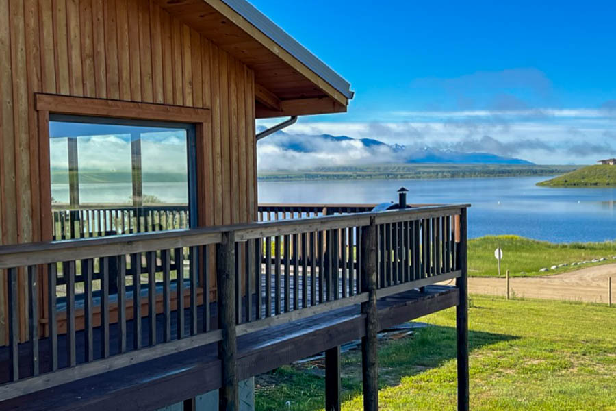 Fox Den deck & view Ennis MT house for rent