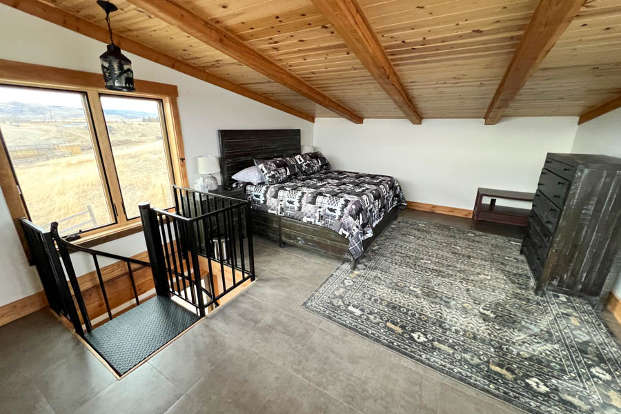 Fox Den loft room Scenic Ennis, MT home