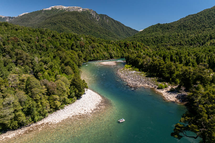 Figuroa River in Chile fishing